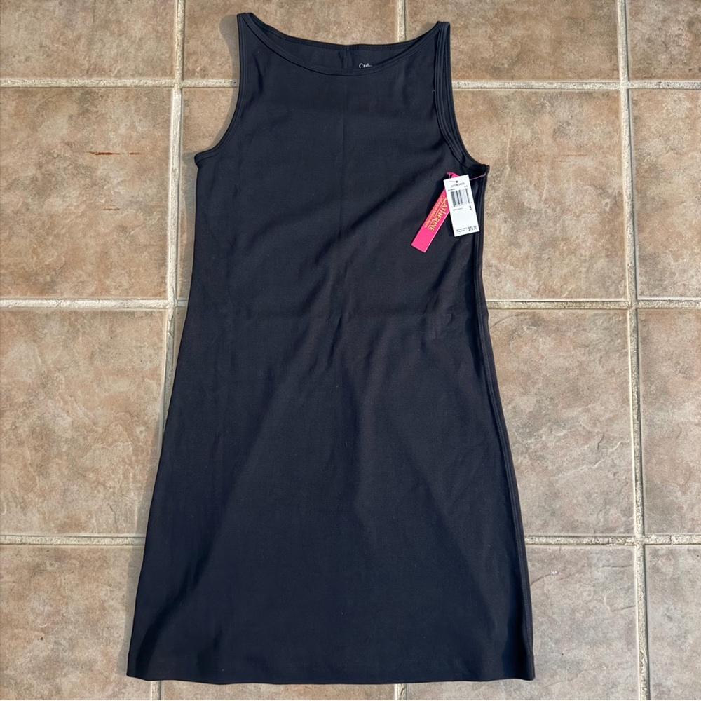NWT Catherine Malandrino Black Sleeveless Dress